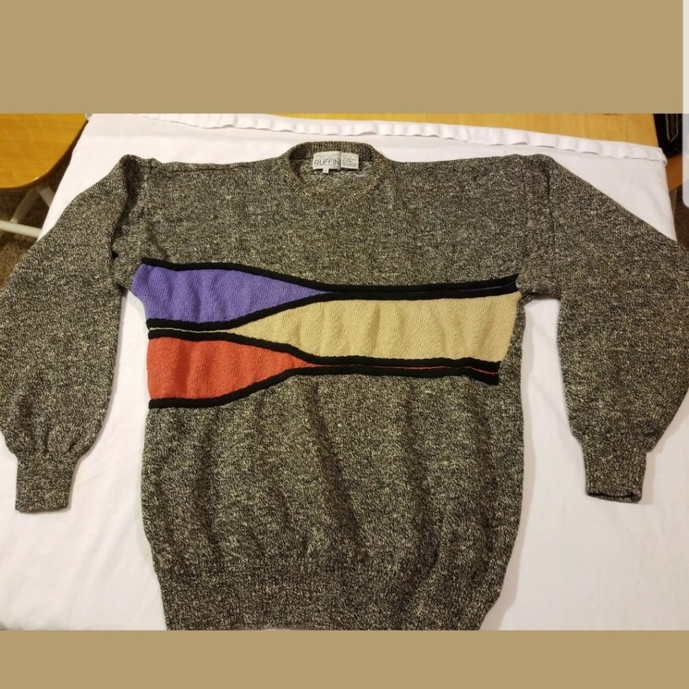 SOLD!Vintage Gianfranco Ruffini sweater mens small